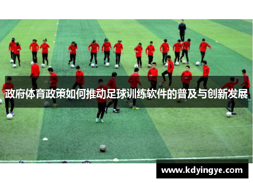 政府体育政策如何推动足球训练软件的普及与创新发展